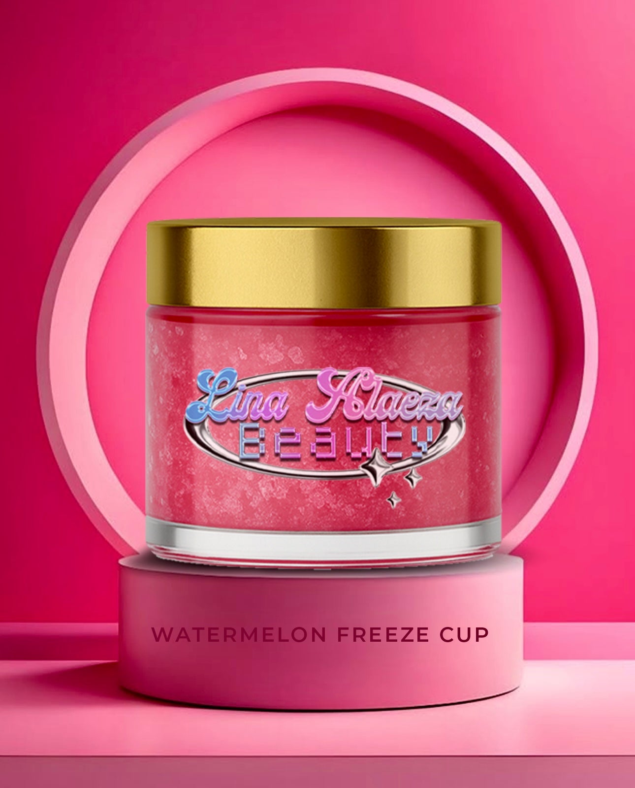 Watermelon Freeze Cup Lipscrub